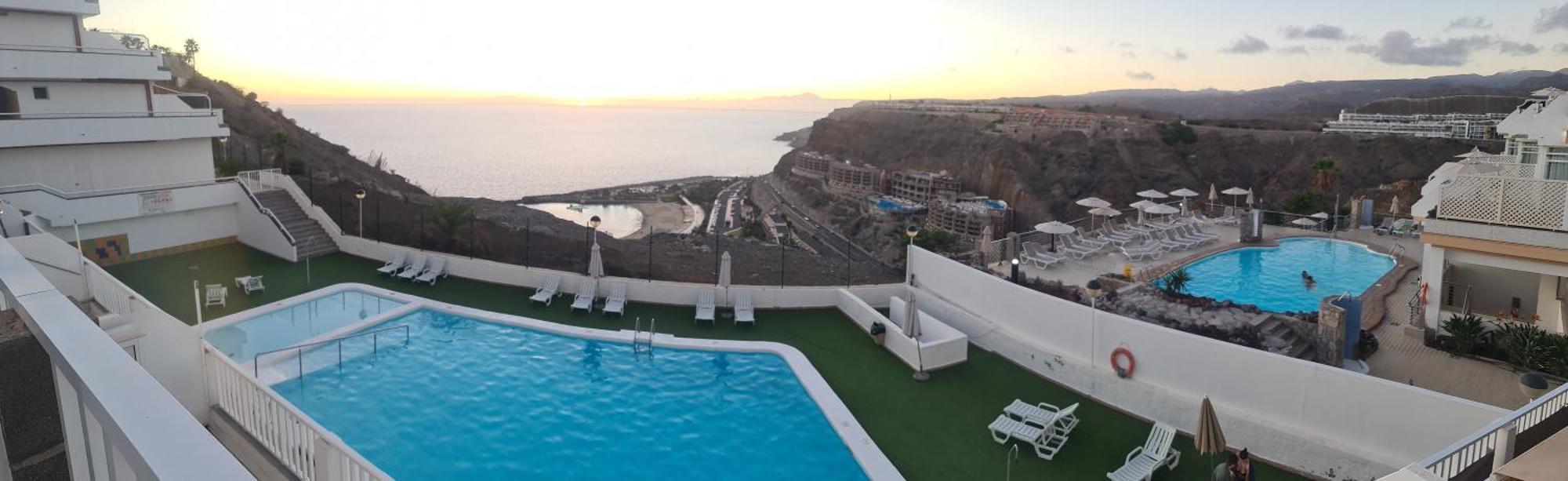 Puerto Rico, Balkon Amadores, Top Sea And Tenerife View Mogán Buitenkant foto