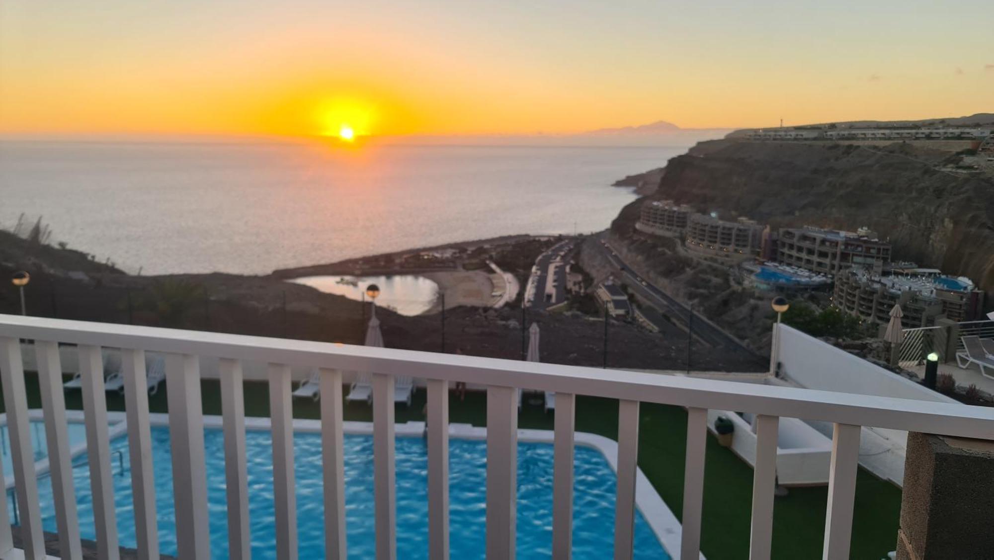 Puerto Rico, Balkon Amadores, Top Sea And Tenerife View Mogán Buitenkant foto